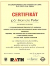 Osvedčenia a certifikáty 